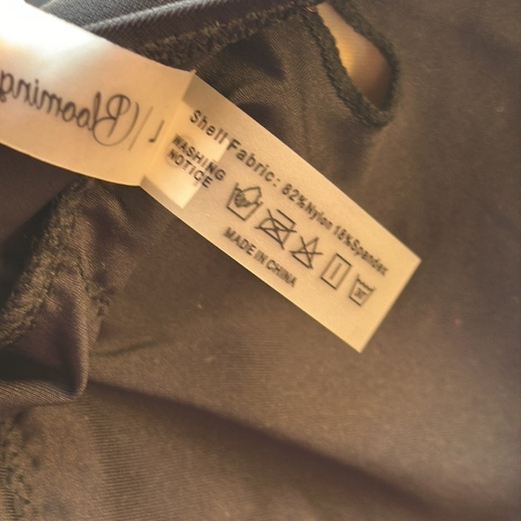 Blooming Jelly Vintage One Piece Swimsuit Lace Tummy Control Halter Swimsuit L - Picture 8 of 9